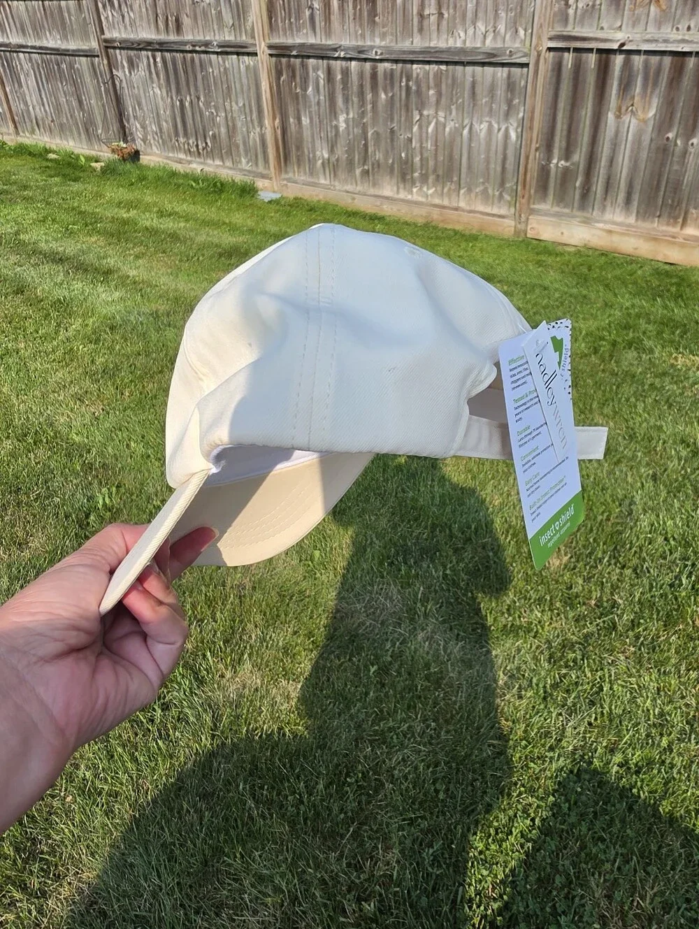 Insect Shield Treated Hat - Cream